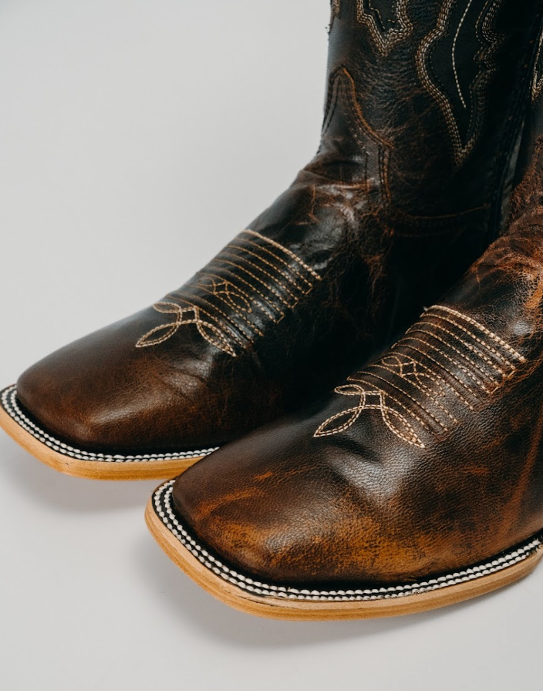 mens western dress boots